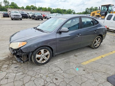 KMHDU46DX7U****** 2007 Hyundai Elantra