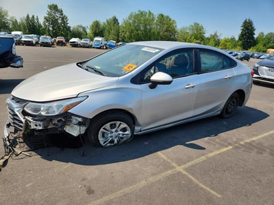 1G1BJ5SM3K7****** 2019 Chevrolet Cruze