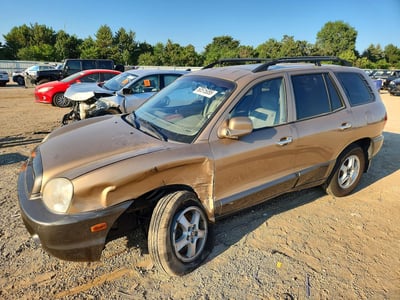 KM8SC73D32U****** 2002 Hyundai Santa Fe