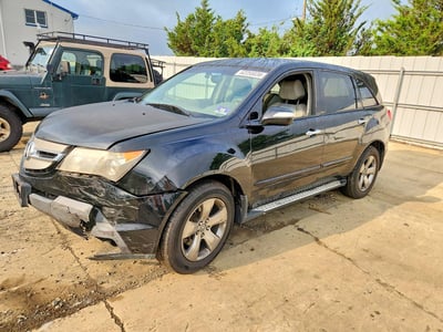 2HNYD28837H****** 2007 Acura MDX
