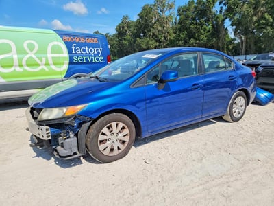2HGFB2F59CH****** 2012 Honda Civic