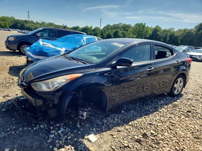 KMHDH4AE4DU****** 2013 Hyundai Elantra