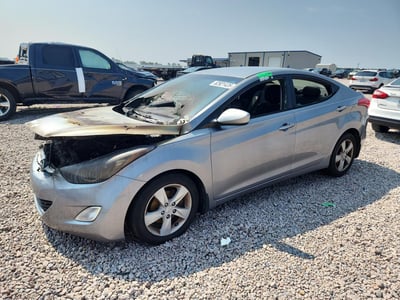 KMHDH4AE5CU****** 2012 Hyundai Elantra
