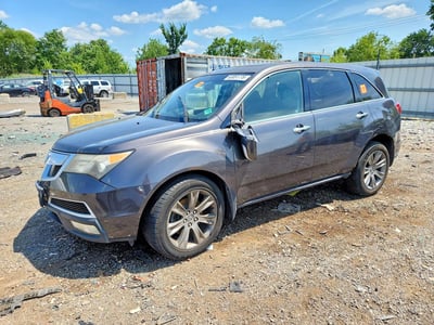2HNYD2H58BH****** 2011 Acura MDX