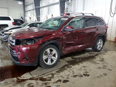 5TDDZRFH9HS****** 2017 Toyota Highlander