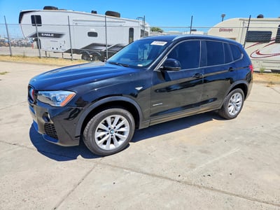 5UXWZ7C30H0****** Salvage and Wrecked 2017 BMW X3 in So Sacramento