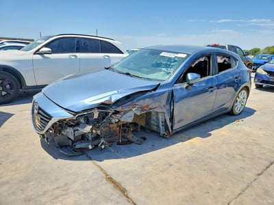 JM1BM1N30G1****** Salvage and Wrecked 2016 Mazda 3 in Dallas