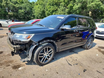 1FM5K8GT7HG****** 2017 Ford Explorer
