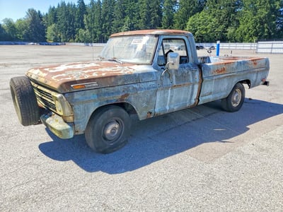 F10YRE1**** 1969 Ford F-100