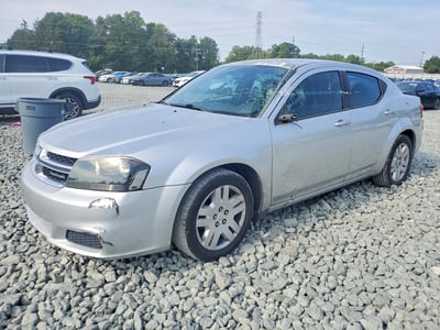 1C3CDZAB4CN****** 2012 Dodge Avenger