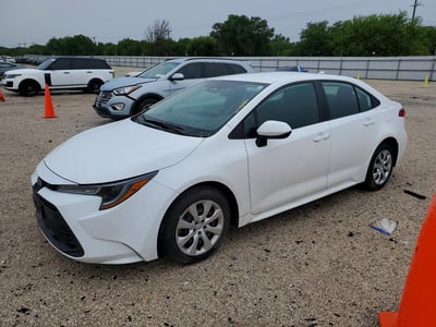 5YFB4MDE8SP****** Salvage and Wrecked 2025 Toyota Corolla in San Antonio