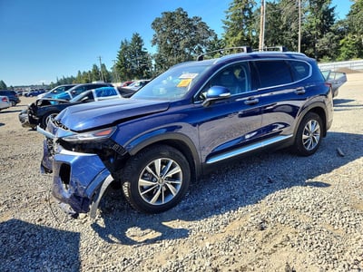 5NMS3CAD4LH****** 2020 Hyundai Santa Fe