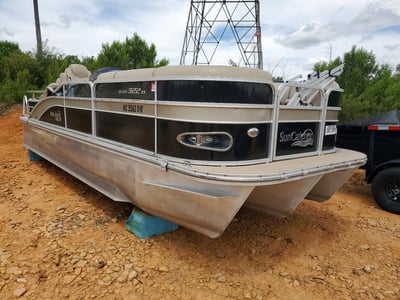 GEN9356***** 2012 Suncatcher/g3 Boats 322c Elite W/vf225la