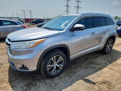 5TDKKRFH7GS****** 2016 Toyota Highlander