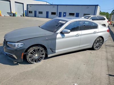 WBAJR7C05LW****** Salvage and Wrecked 2020 BMW 5 Series in Long Island