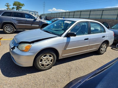1HGES16511L****** 2001 Honda Civic