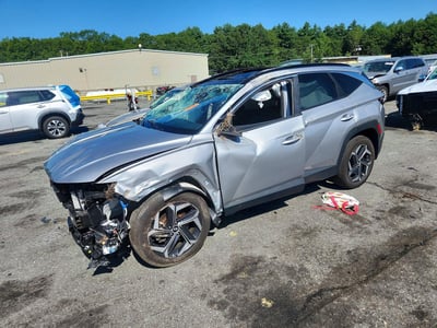 KM8JFCA1XNU****** 2022 Hyundai Tucson Hybrid