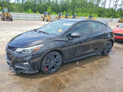 3G1BE6SM0JS****** 2018 Chevrolet Cruze