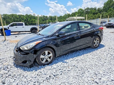 KMHDH4AEXDU****** 2013 Hyundai Elantra