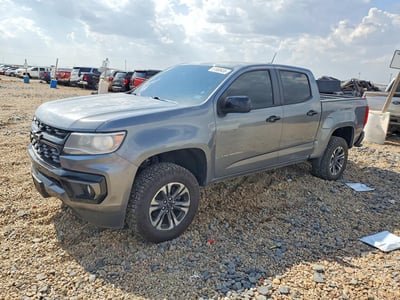 1GCGTDEN6M1****** 2021 Chevrolet Colorado