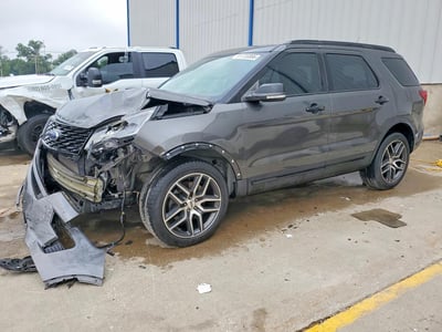 1FM5K8GT9JG****** 2018 Ford Explorer