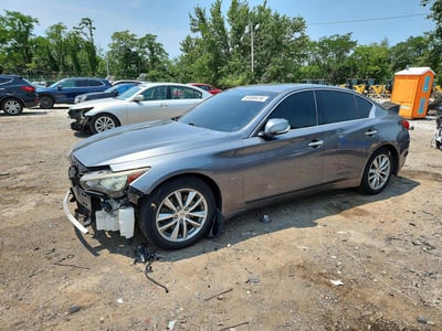 JN1BV7AR1EM****** 2014 Infiniti Q50