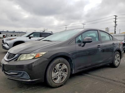 2HGFB2F51DH****** 2013 Honda Civic