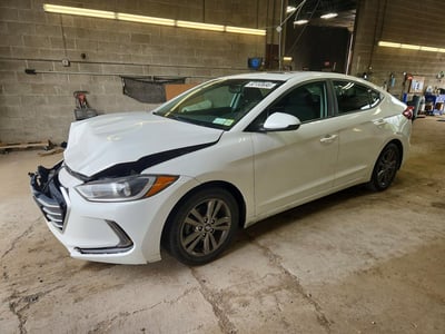 5NPD84LF2JH****** 2018 Hyundai Elantra