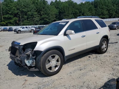 1GKER33798J****** 2008 GMC Acadia