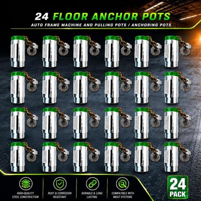 38913*** 2026 Others 2026 24 Pcs Floor Anchor Pots