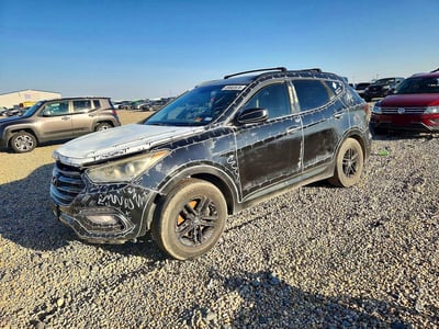 5XYZU3LB2HG****** 2017 Hyundai Santa Fe