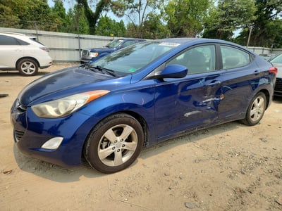KMHDH4AE5DU****** 2013 Hyundai Elantra