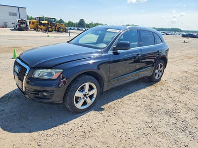 WA1LKAFP4AA****** Salvage and Wrecked 2010 Audi Q5 in Lumberton