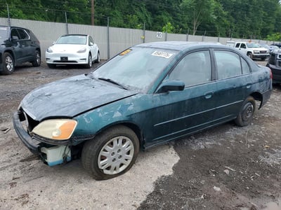 2HGES267X1H****** 2001 Honda Civic