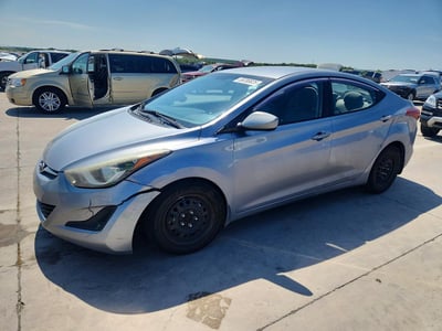 5NPDH4AEXGH****** 2016 Hyundai Elantra
