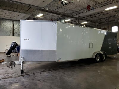5NHULTZ22JA****** 2018 Forest River 8.5x22 Enclosed Snow