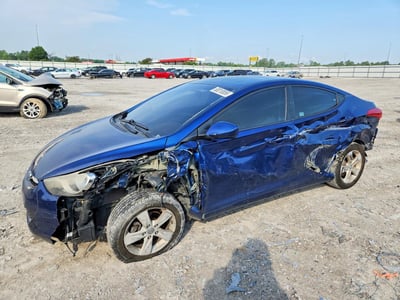KMHDH4AE7DU****** 2013 Hyundai Elantra