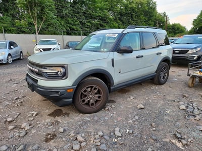 3FMCR9B66MR****** 2021 Ford Bronco Sport