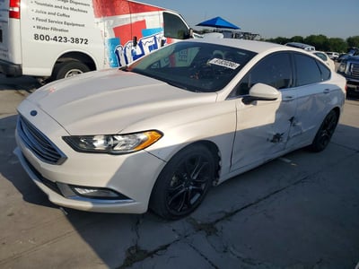 3FA6P0H7XJR****** Salvage and Wrecked 2018 Ford Fusion in Dallas