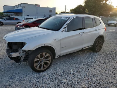 5UXWZ7C30H0****** 2017 BMW X3