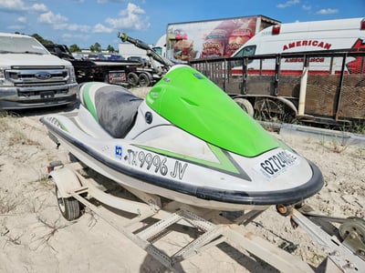 KAW5171***** 2002 Kawasaki Jet Ski W/trl