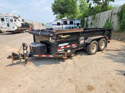 4KNUT1427FL****** 2015 Towmaster 14-foot Tandem Axle