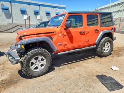 1C4HJXDN1LW****** 2020 Jeep Wrangler