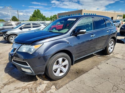 2HNYD2H21DH****** 2013 Acura MDX