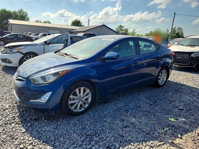 KMHDH4AE3GU****** 2016 Hyundai Elantra