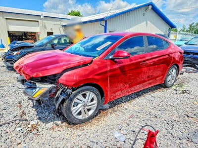 KMHD84LF6KU****** 2019 Hyundai Elantra