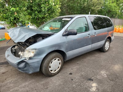4T3ZF19CXYU****** 2000 Toyota Sienna