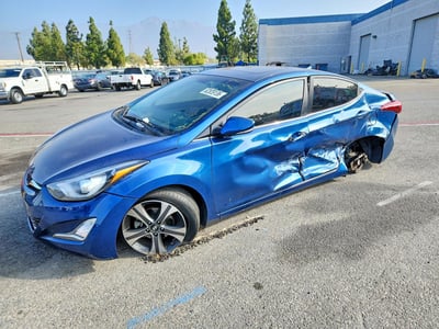 KMHDH4AHXEU****** 2014 Hyundai Elantra