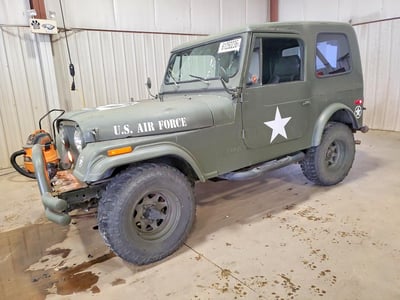 J7F93EA0***** 1977 Jeep Wrangler Sahara 4wd