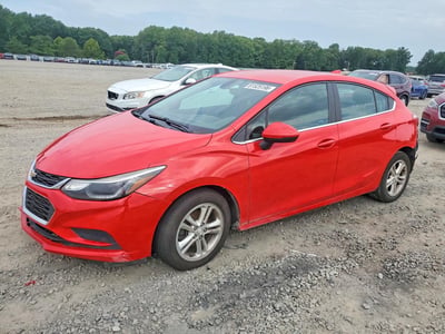 3G1BE6SM9JS****** 2018 Chevrolet Cruze